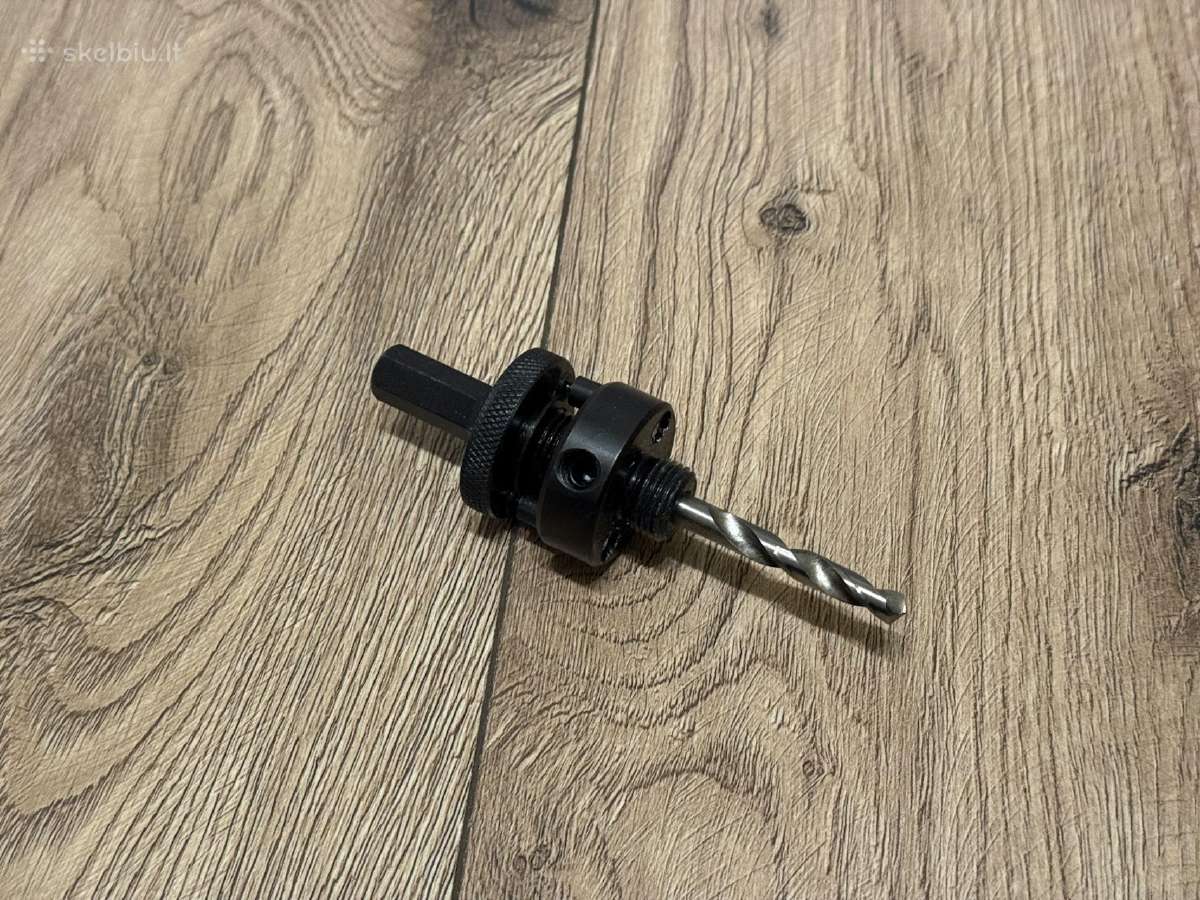 Makita gręžimo 8 karūnų komplektas su adapteriu - nuotraukos Nr. 8