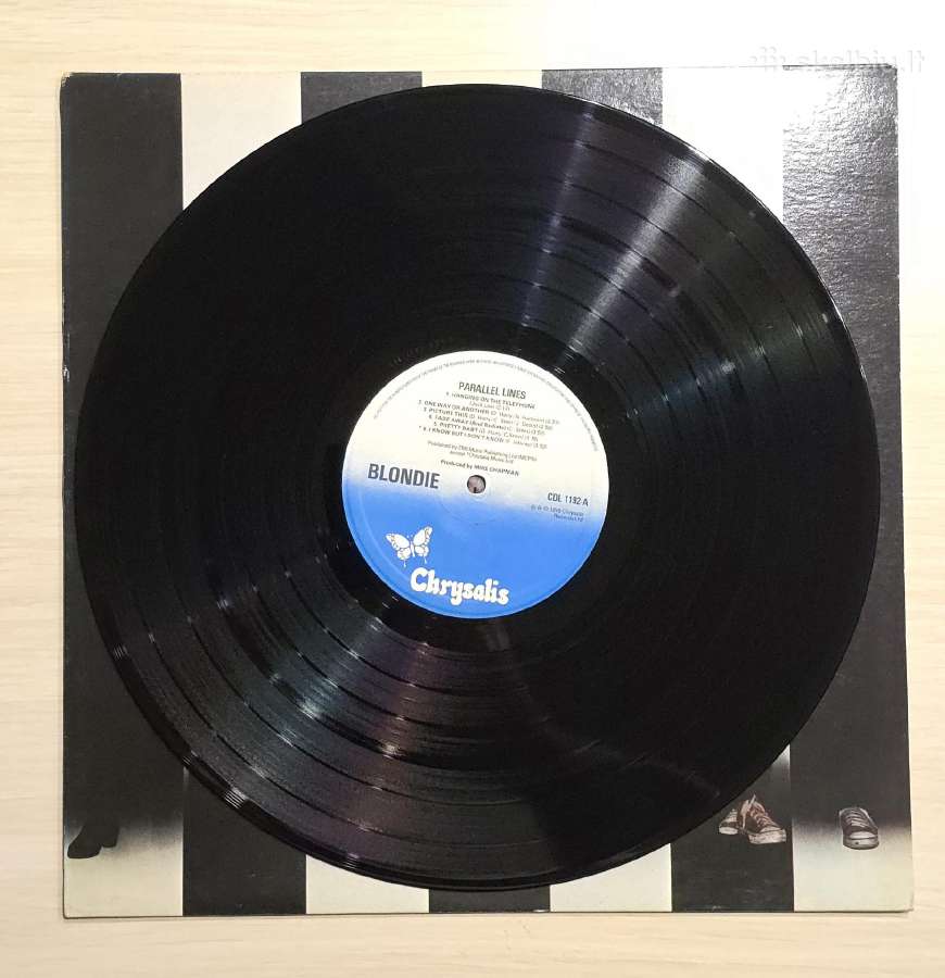 Blondie Parallel Lines 1978 UK Lp - nuotraukos Nr. 3