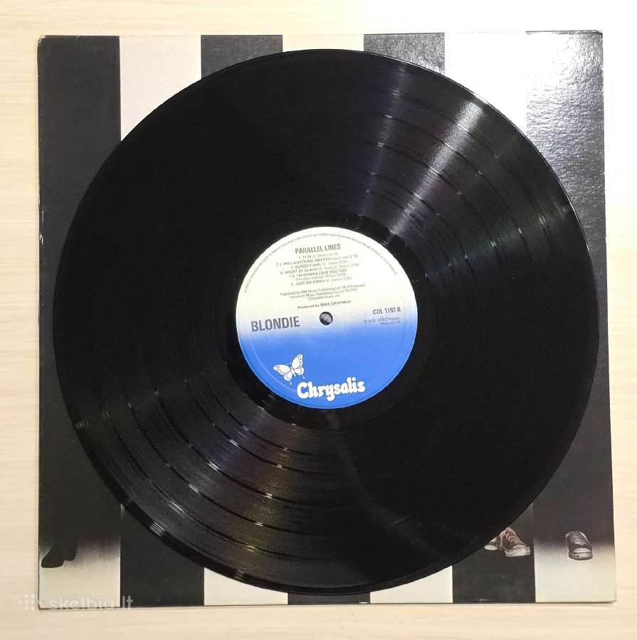 Blondie Parallel Lines 1978 UK Lp - nuotraukos Nr. 4