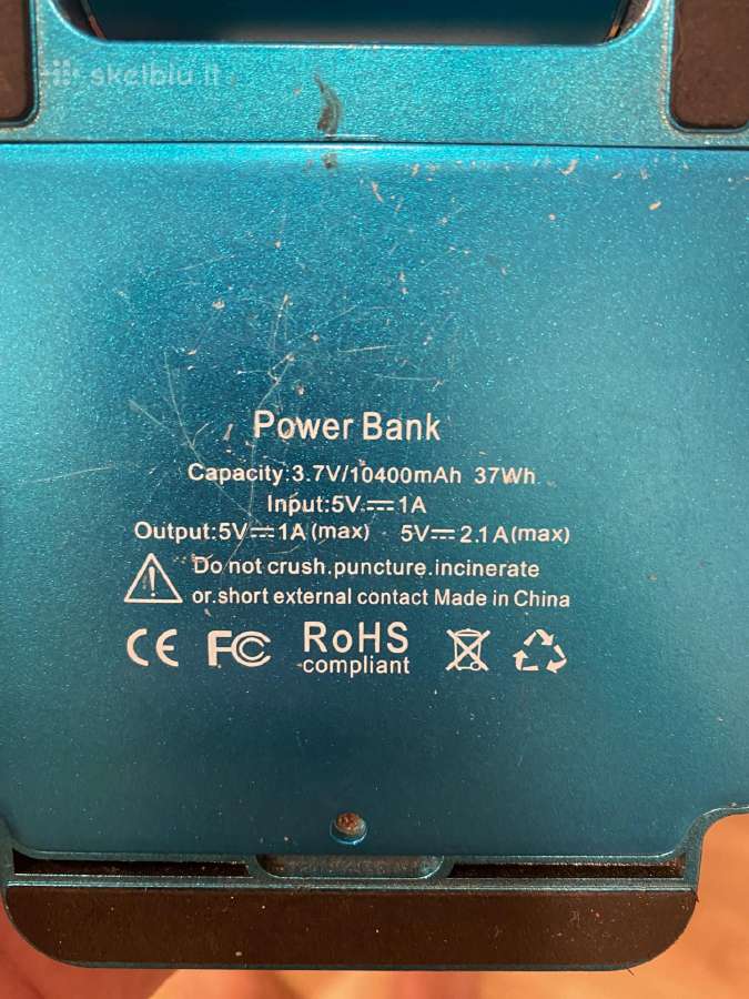Power bankas, laikiklis - nuotraukos Nr. 4