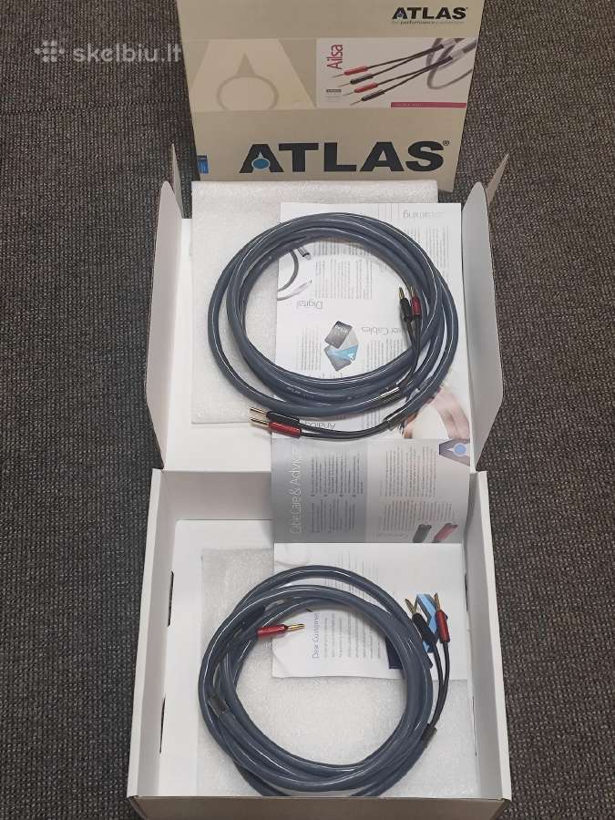 Atlas Cables Ailsa kolonėlių kabeliai, Usb kabelis