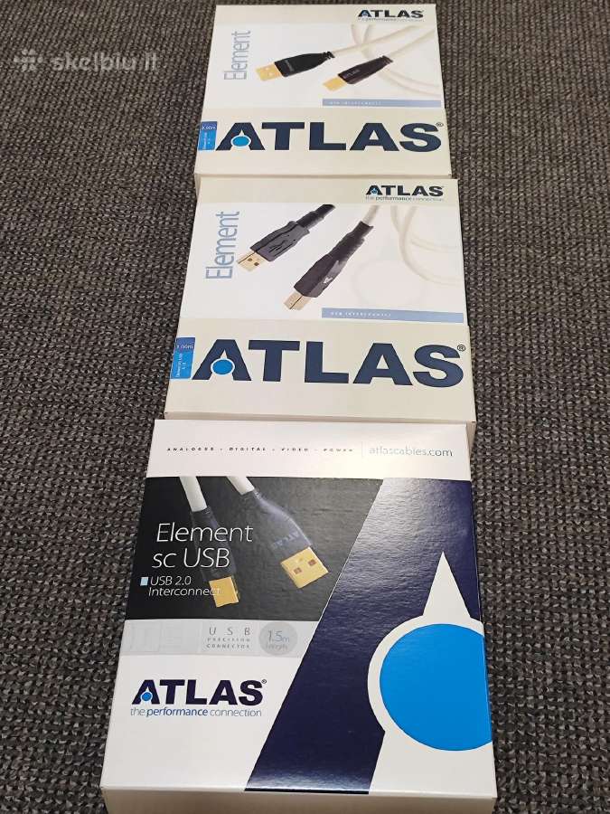 Atlas Cables Ailsa kolonėlių kabeliai, Usb kabelis - nuotraukos Nr. 4