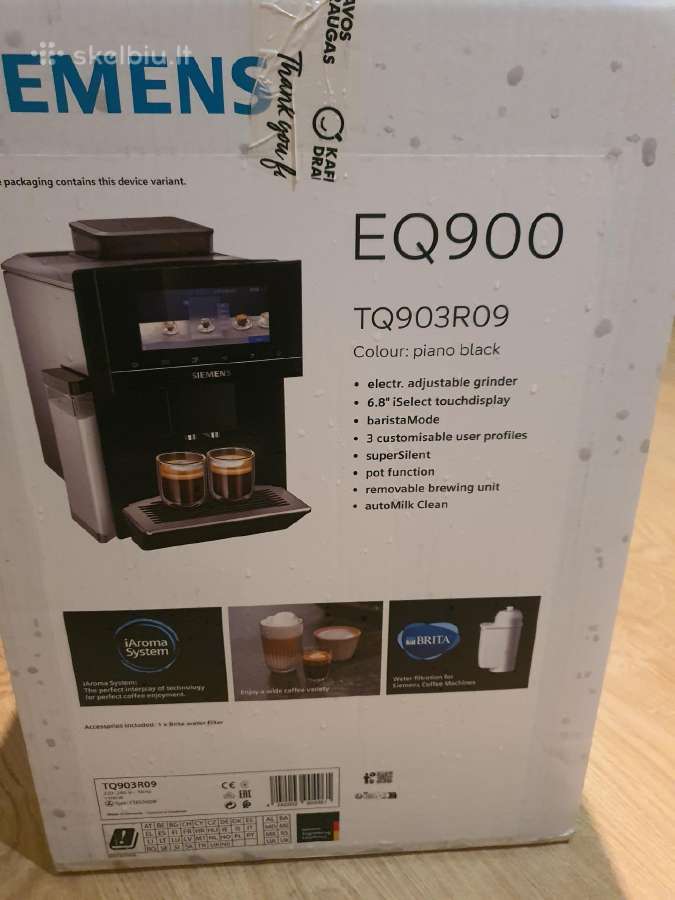 Naujas Siemens Eq900 kavos aparatas - nuotraukos Nr. 2