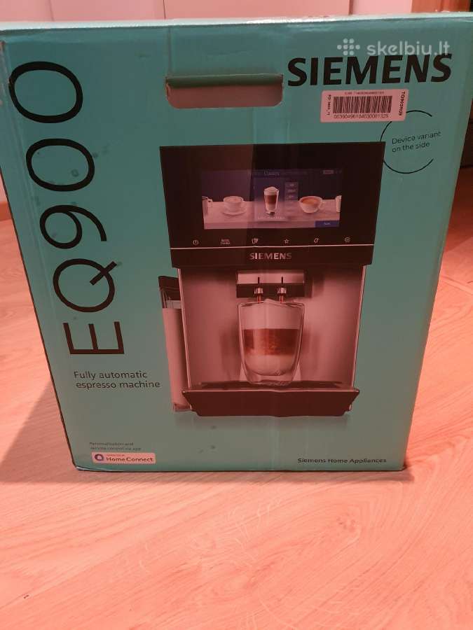 Naujas Siemens Eq900 kavos aparatas