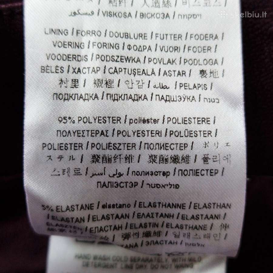 Guess dirbtinės žomšos sijonas M-l dydžio - nuotraukos Nr. 19