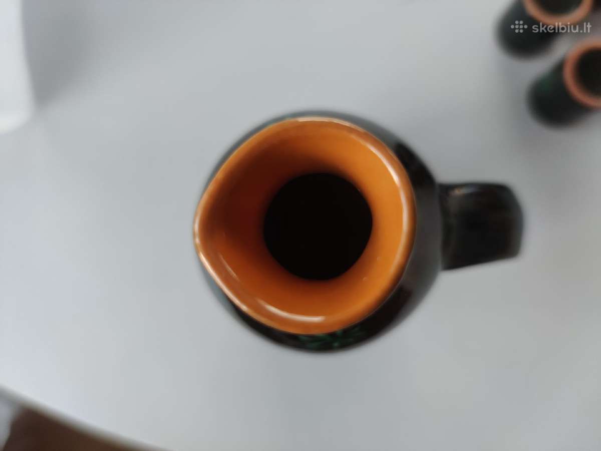 Molinis grafinas ir mini taurelės - nuotraukos Nr. 3