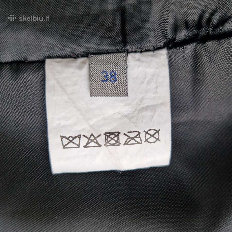 Dirbtinės odos sijonas 38 dydžio - nuotraukos Nr. 8