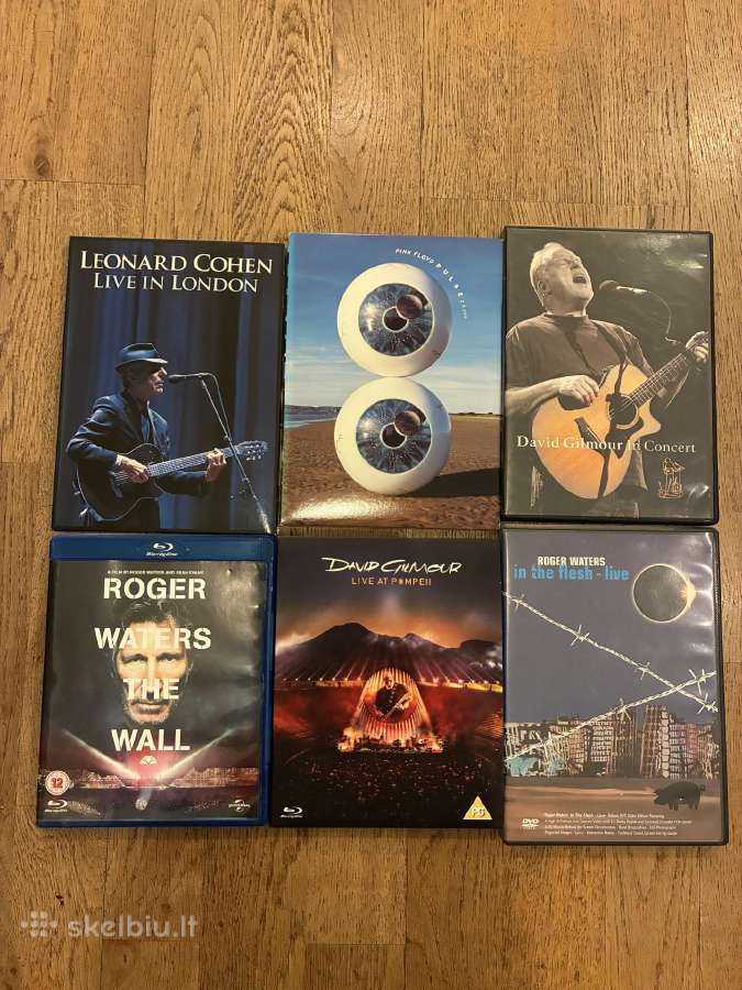 Nick Cave, R. Waters, Dire Straits, Pink Floyd Dvd