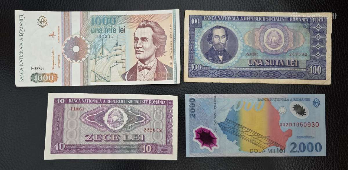 Rumunijos banknotų rinkinys