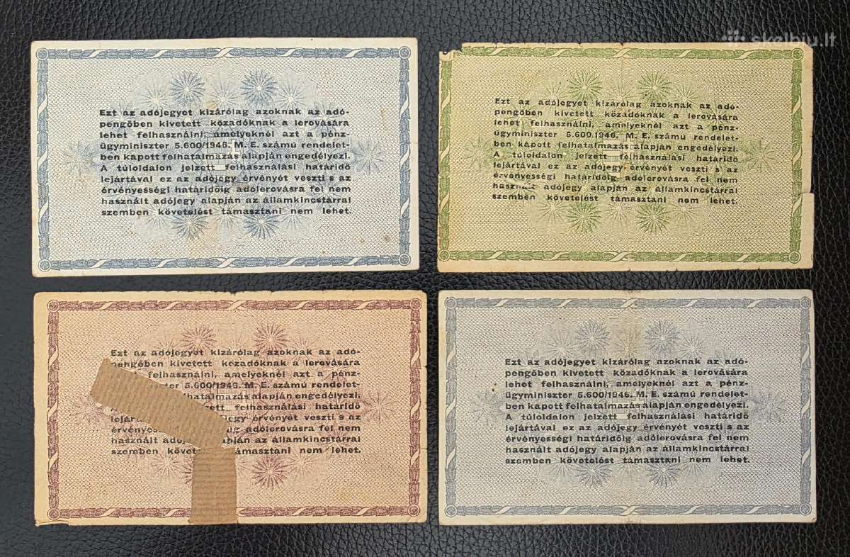 Vengrijos 29 banknotų rinkinys - nuotraukos Nr. 2
