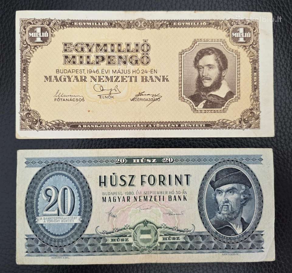 Vengrijos 29 banknotų rinkinys - nuotraukos Nr. 10