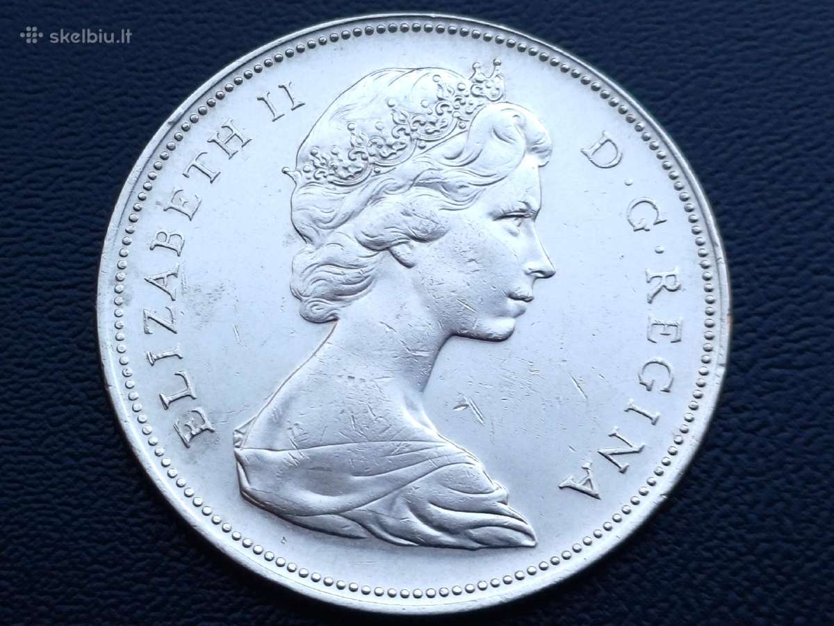 1 doleris 1966m. Kanada sidabras - nuotraukos Nr. 2