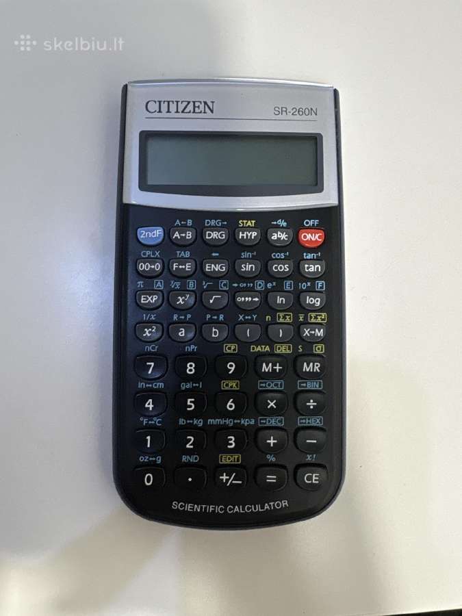 Skaičiuotuvas Citizen Sr-260n