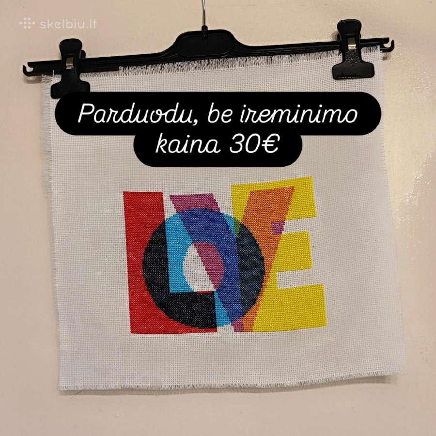 Parduodu kryželiu siuvinėta paveikslą