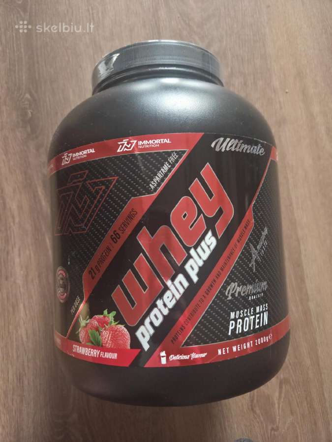 Immortal whey protein baltymai proteinas 2kg
