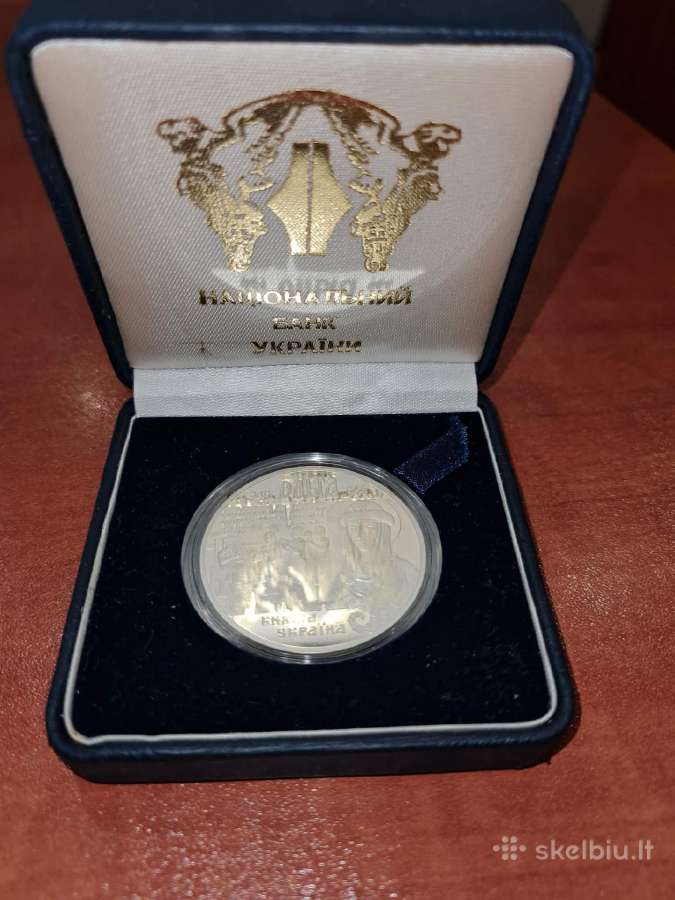 Sidabrinė moneta, Ukraina, Olga - nuotraukos Nr. 4