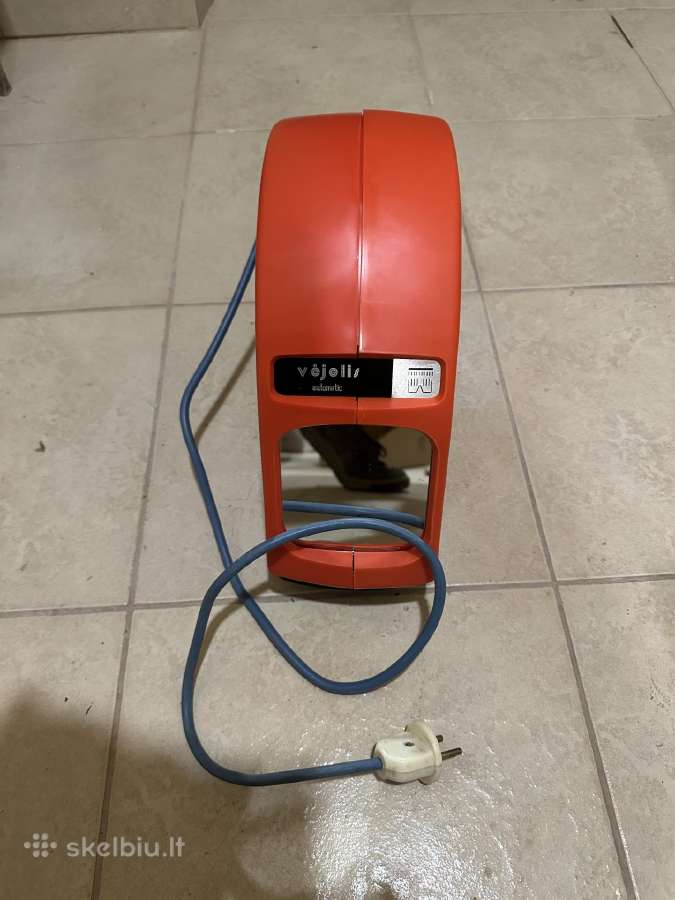 Nostalginis naujas rankų džiovintuvas Vėjelis