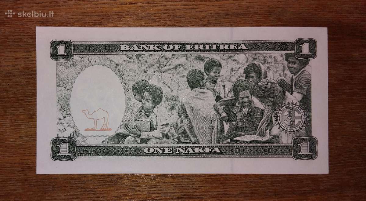 Eritrea 1 nakfa banknotas - nuotraukos Nr. 2