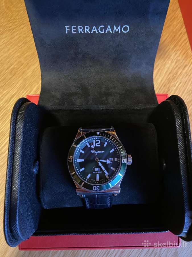 Salvatore Ferragamo 1898 Diver laikrodis, Swiss Ma