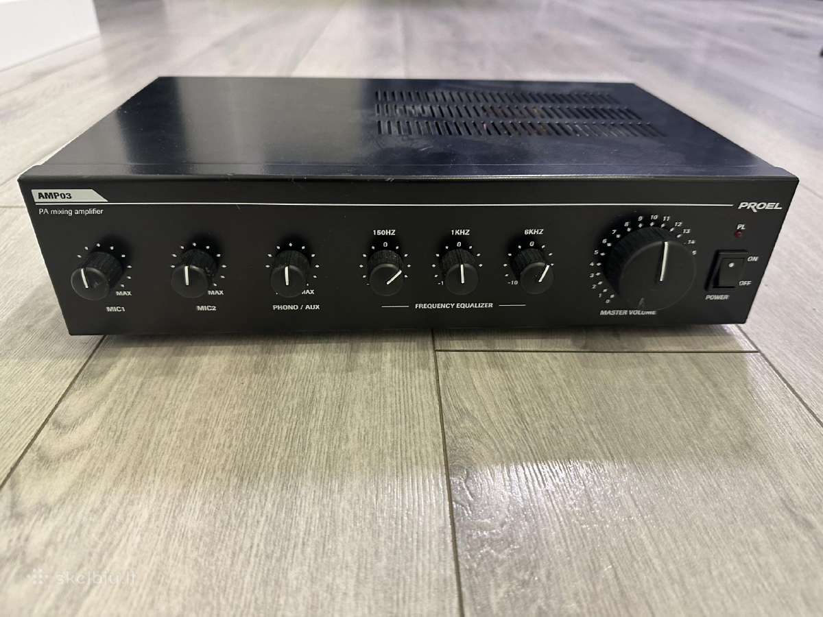 Eikon Proel Amp03–30w stiprintuvas (Pa sistemoms)