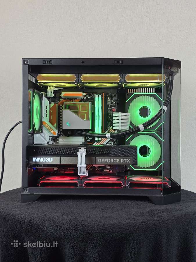 Naujas kompiuteris rtx 5080 Ryzen 7 9800x3d - nuotraukos Nr. 8
