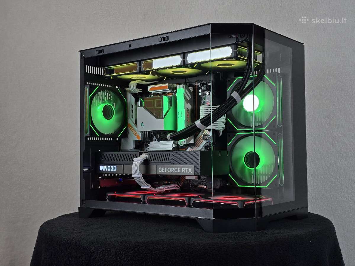 Naujas kompiuteris rtx 5080 Ryzen 7 9800x3d - nuotraukos Nr. 2