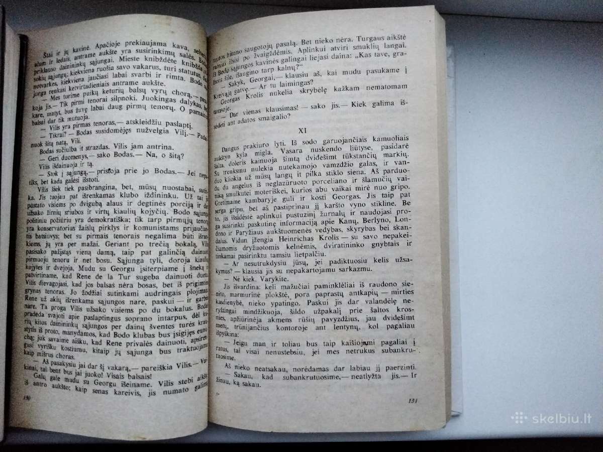 E. M. Remarkas. Trys draugai. Juodasis obeliskas - nuotraukos Nr. 15