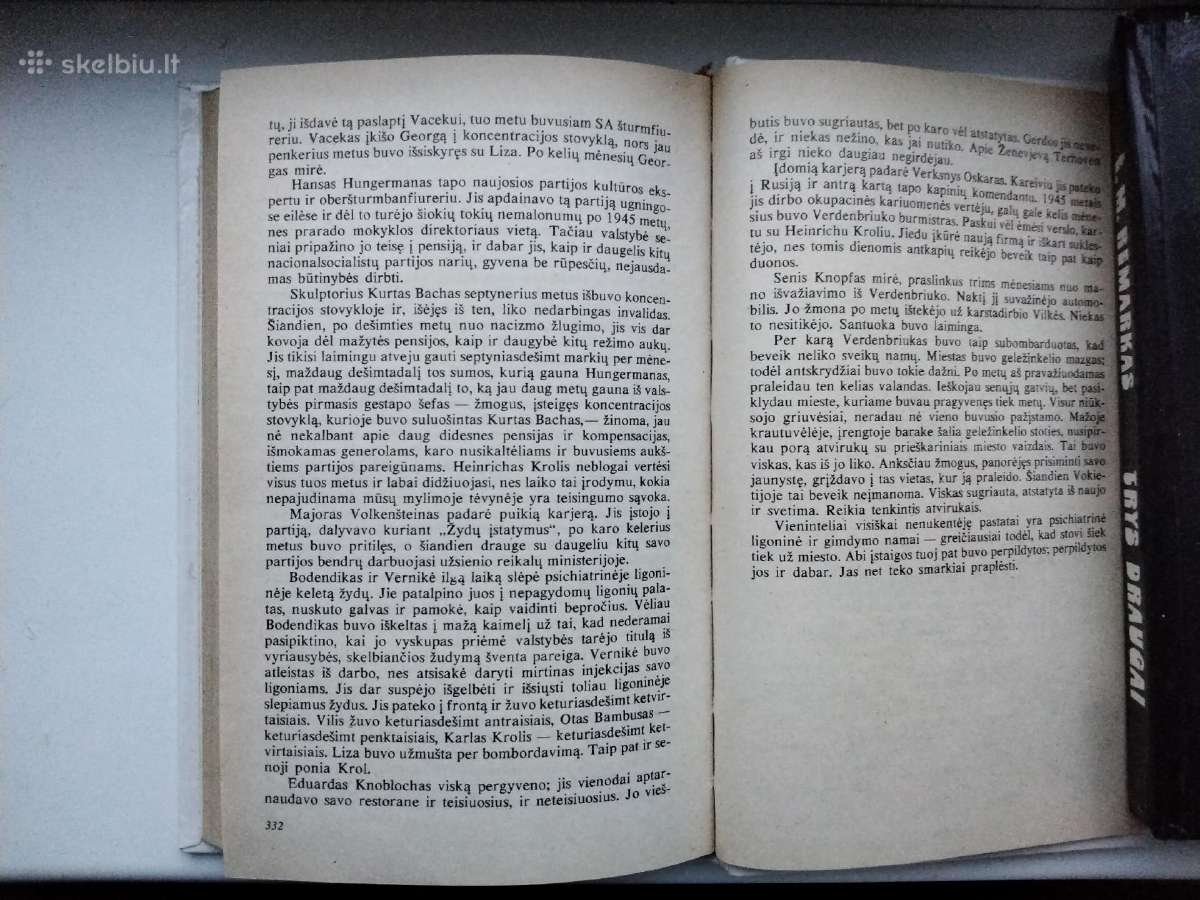 E. M. Remarkas. Trys draugai. Juodasis obeliskas - nuotraukos Nr. 16