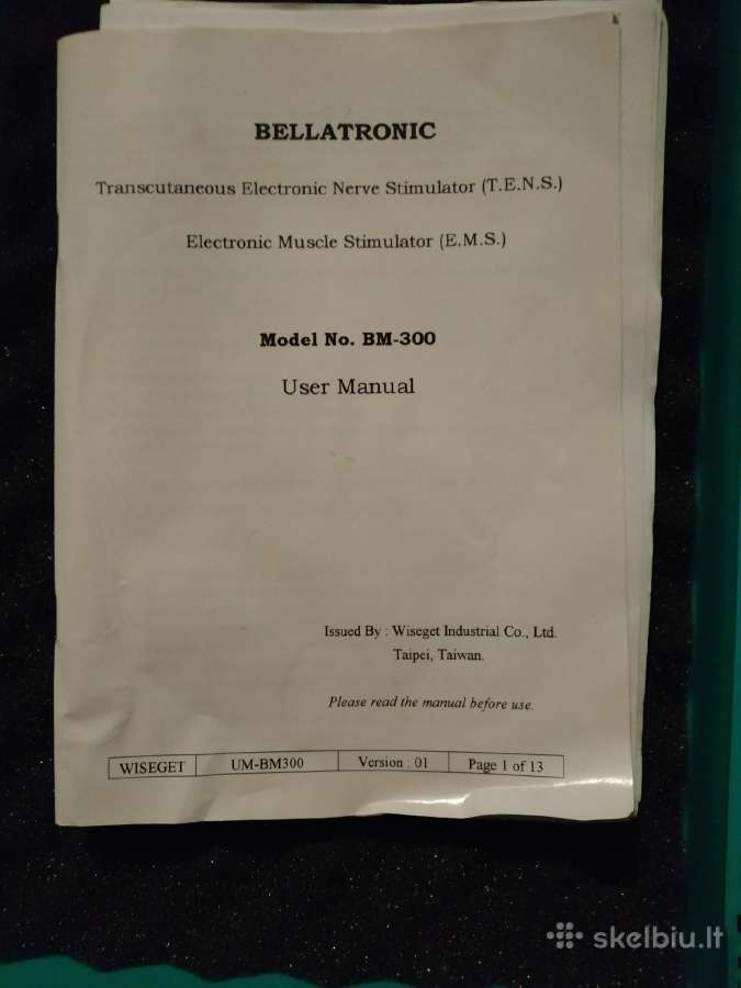 Raumenu masažuoklis elektrinis - nuotraukos Nr. 3