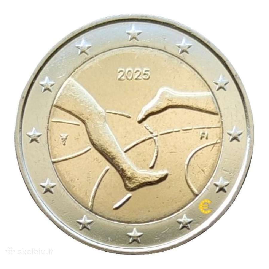 Suomijos proginės euro monetos