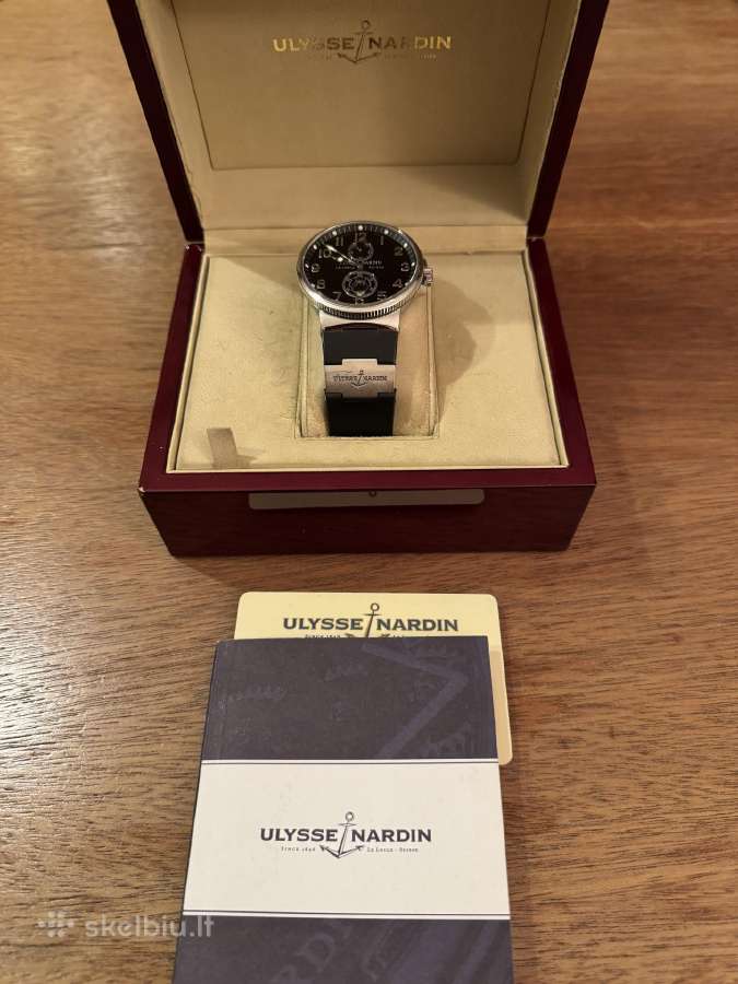 Ulysse Nardin Marine Chronometer 41mm Black Dial