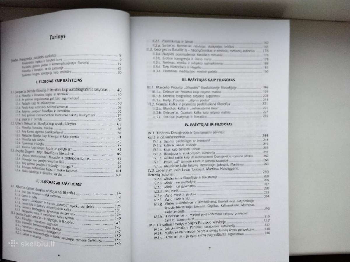 J. Baranova. Filosofija ir literatūra - nuotraukos Nr. 3