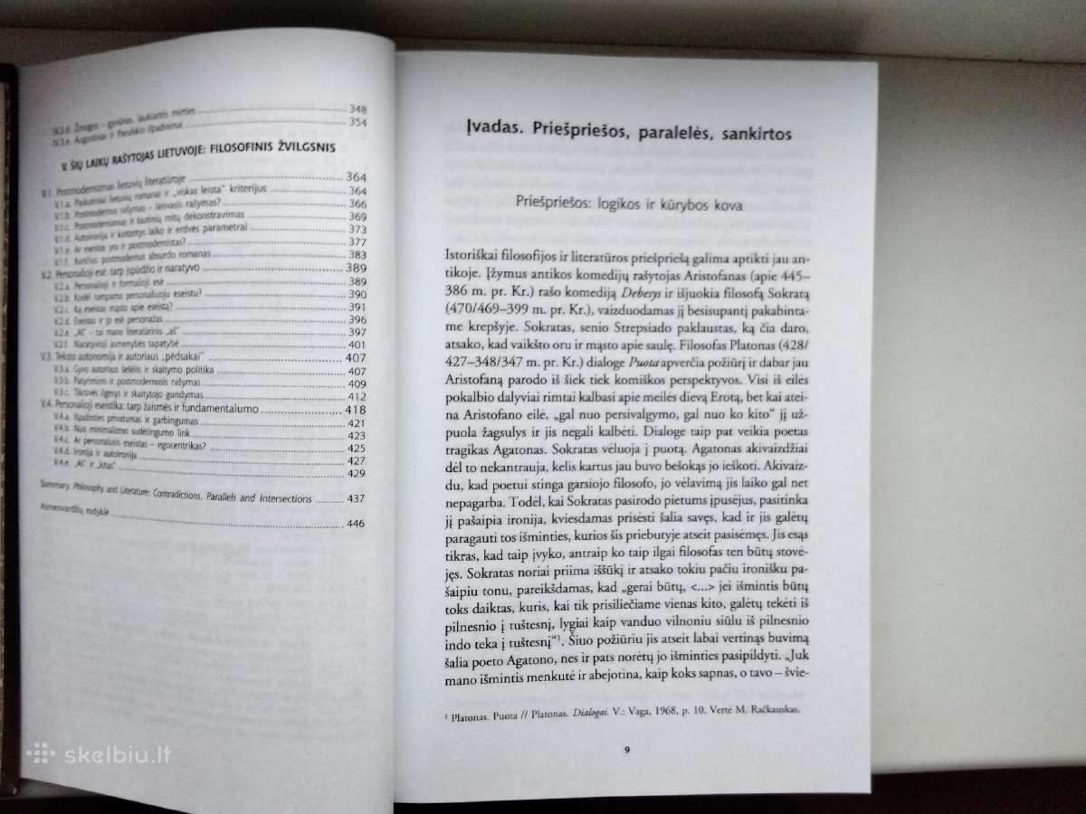 J. Baranova. Filosofija ir literatūra - nuotraukos Nr. 4