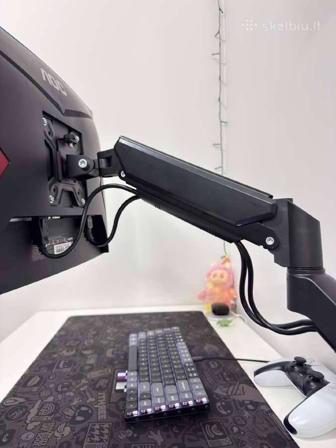 1-2 Monitorių Laikiklis Stovas / Monitor Arm - nuotraukos Nr. 4