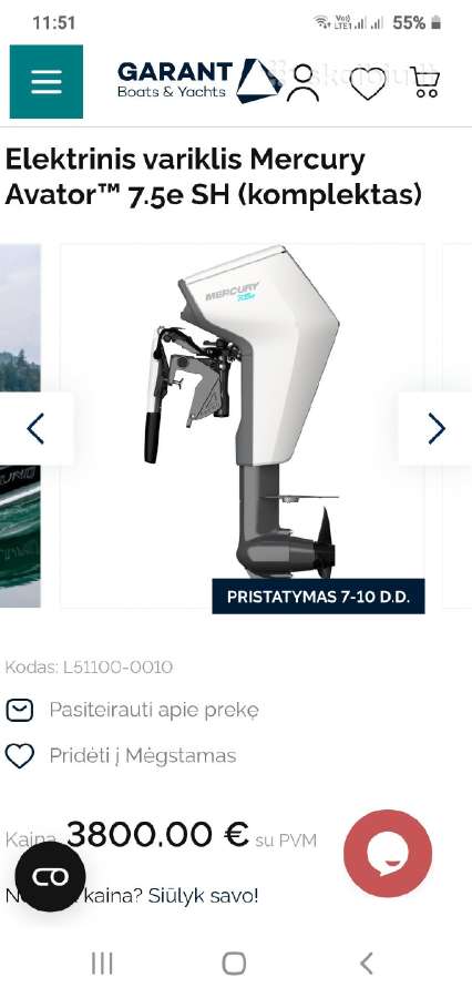 Pescqcraft 4000 ( tipo Rib) - nuotraukos Nr. 10