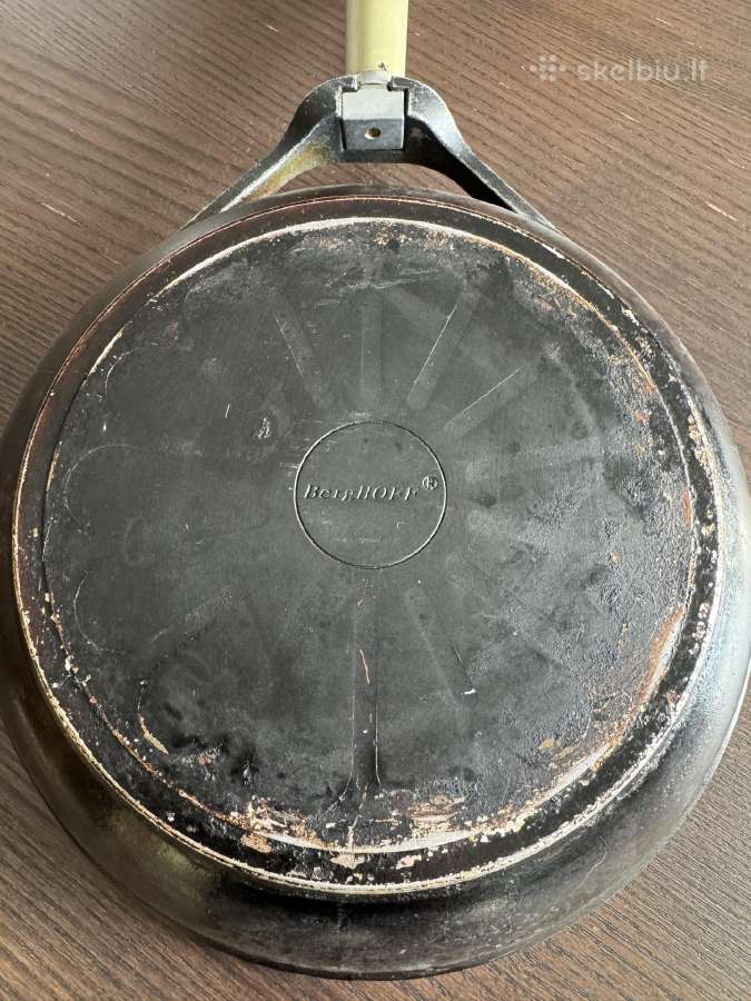 Wmf nerūdijančio plieno keptuvė ir Berghoff kept. - nuotraukos Nr. 7