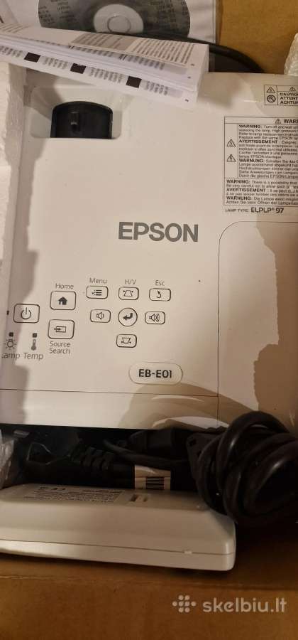 Projektorius Epson - nuotraukos Nr. 2