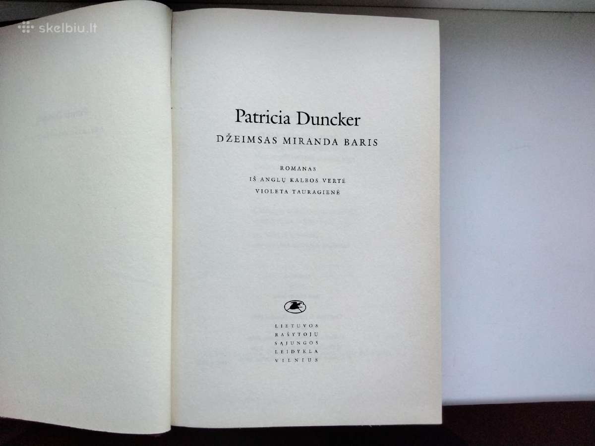 P. Duncker. Džeimsas Miranda Baris - nuotraukos Nr. 2