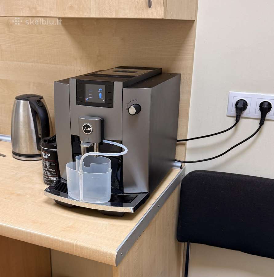 Jura E6 Dark Inox - automatinė espresso mašina