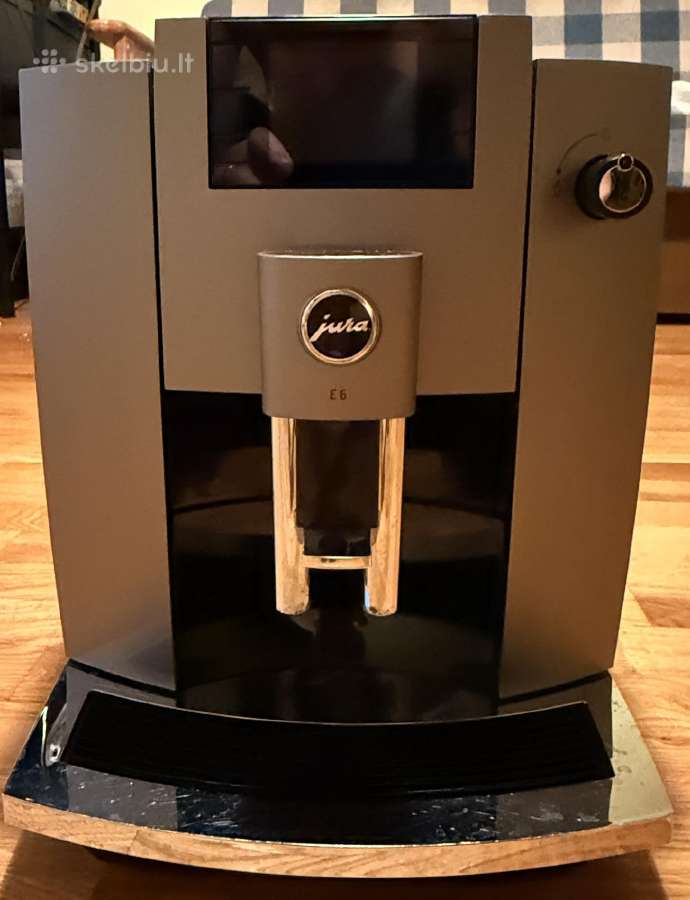 Jura E6 Dark Inox - automatinė espresso mašina - nuotraukos Nr. 3