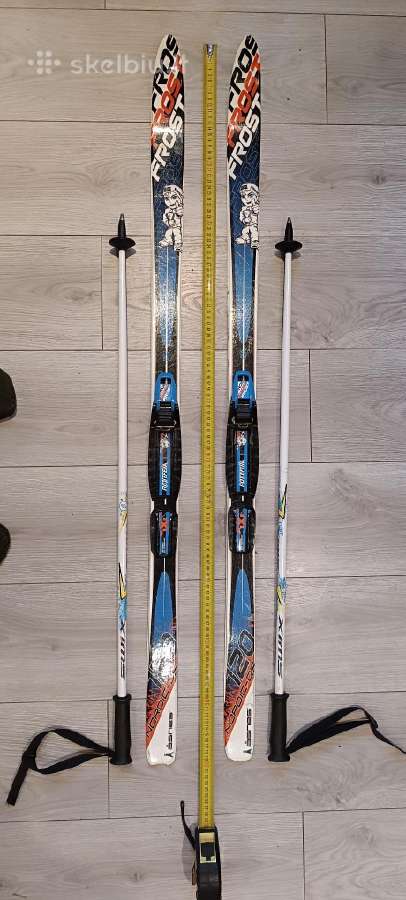 Vaikiškos Asnes slidės -komplektas ir Fisher batai
