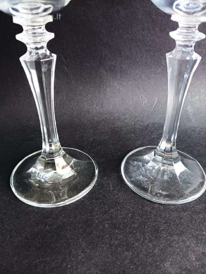 Dvi krištolinės taurės "Schott Zwiesel" Vokietija - nuotraukos Nr. 13