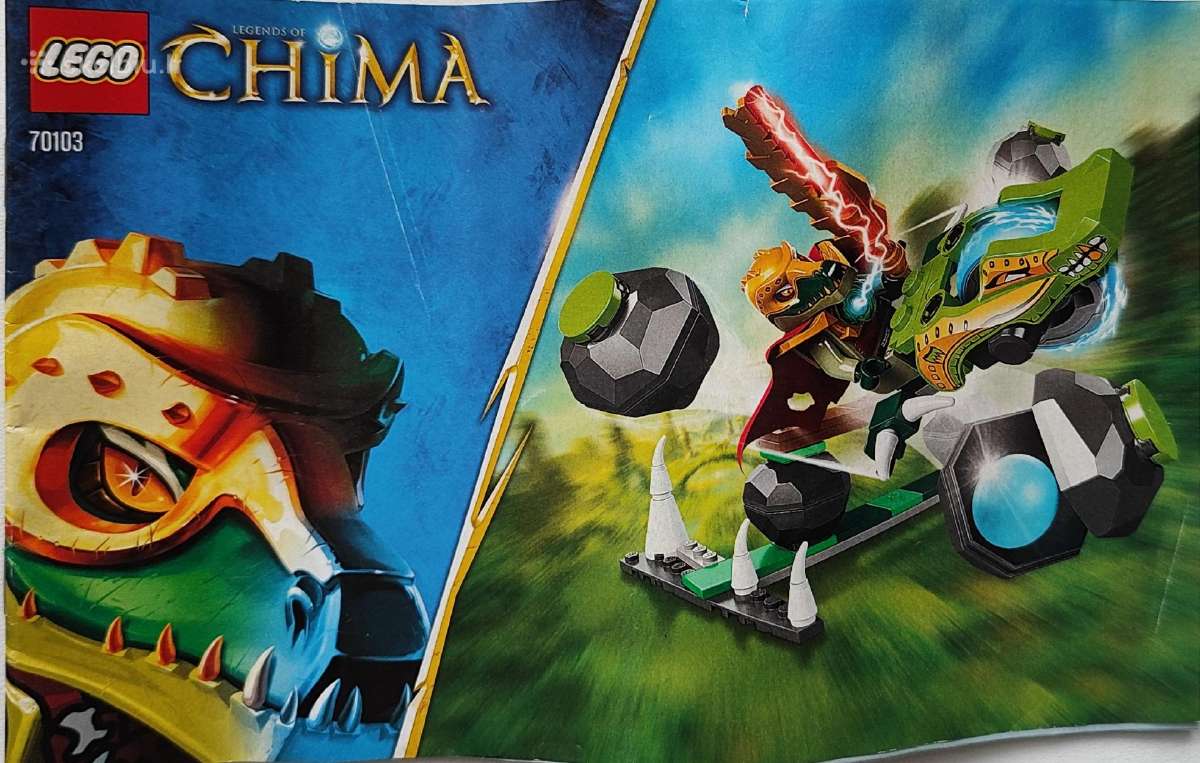Vilniuje parduodamas Lego Chima 70103 Boulder Bowl