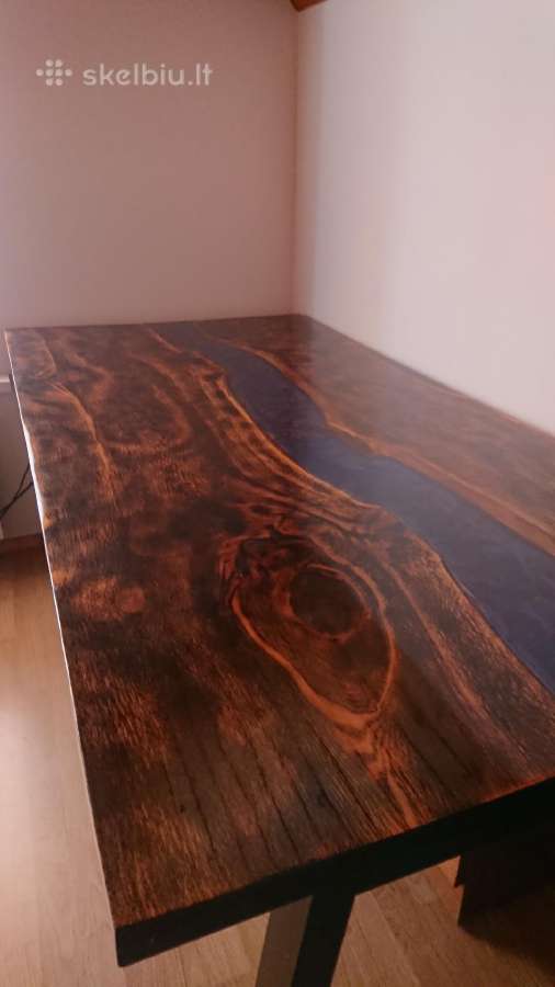 Epoksidinis stalas, rivertable , Diy - nuotraukos Nr. 3