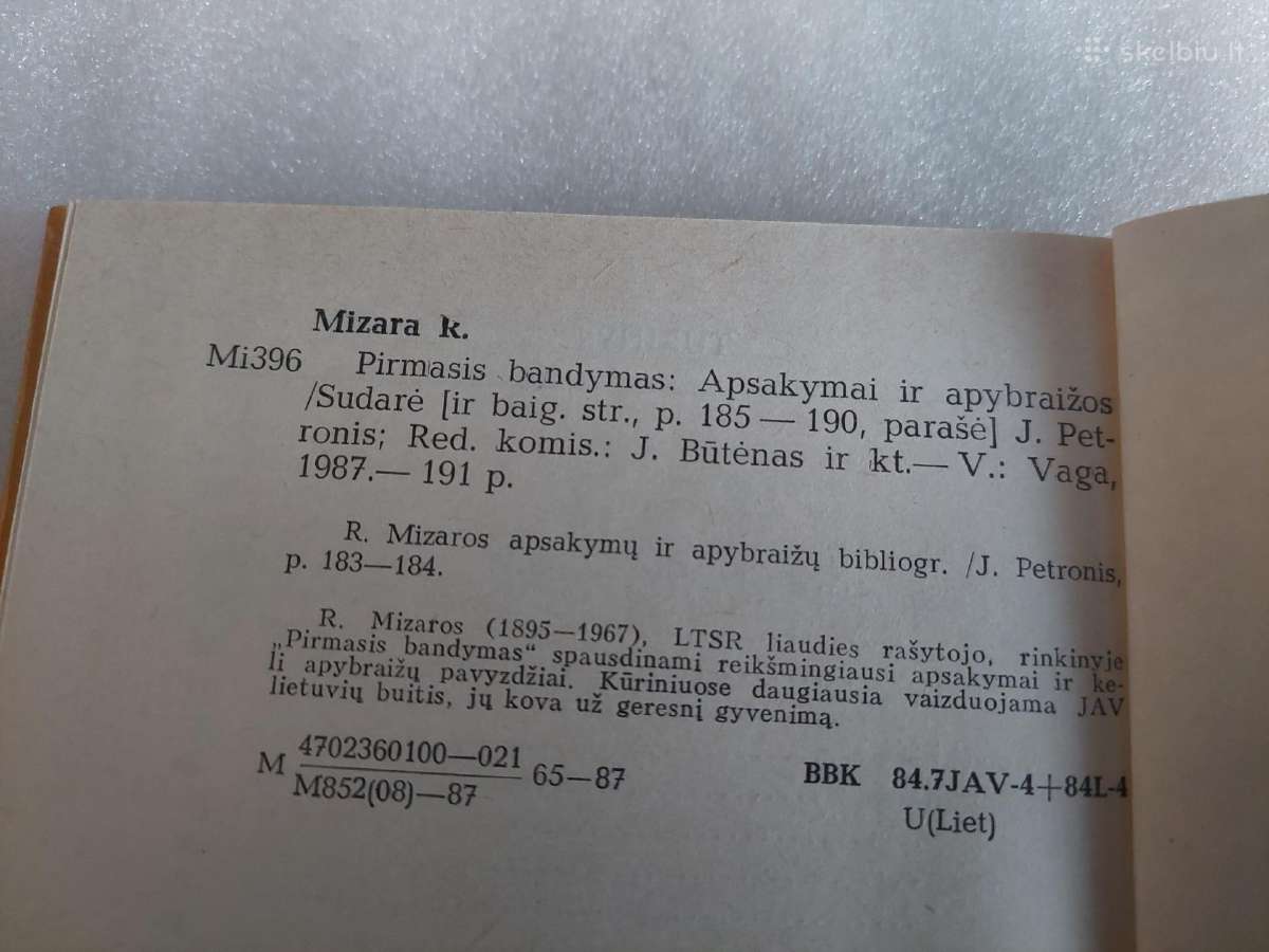 Pirmasis bandymas - nuotraukos Nr. 3