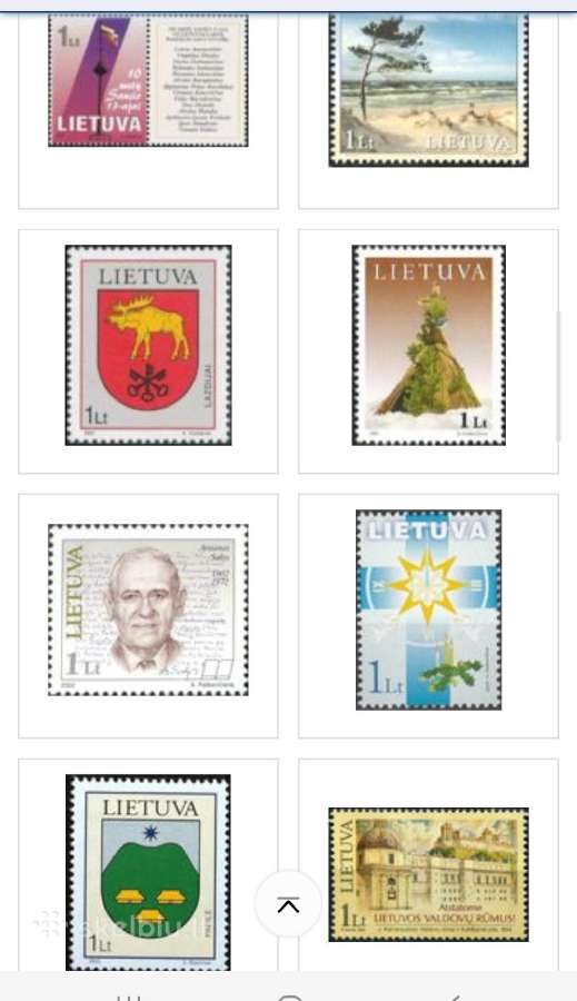 Lietuviški pašto ženklai - nuotraukos Nr. 10