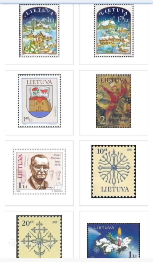 Lietuviški pašto ženklai - nuotraukos Nr. 11