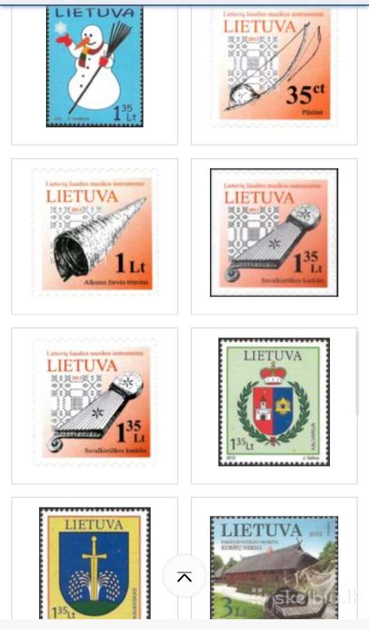 Lietuviški pašto ženklai - nuotraukos Nr. 15