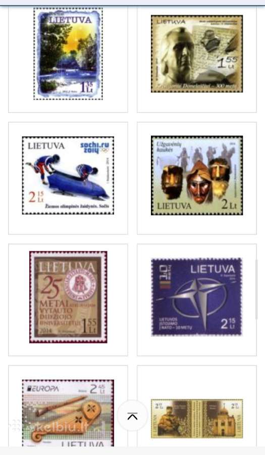 Lietuviški pašto ženklai - nuotraukos Nr. 16