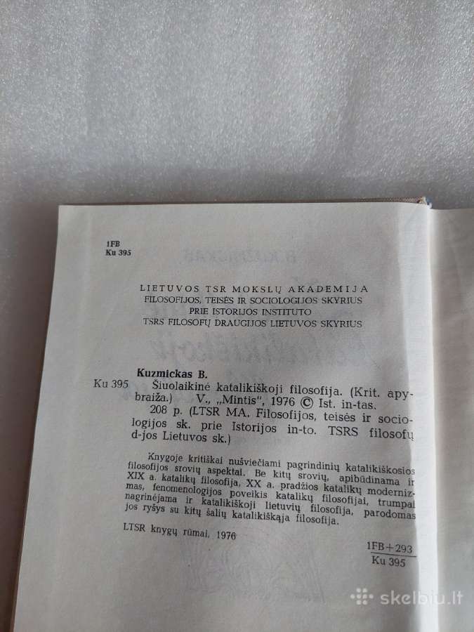 Šiuolaikinė katalikiškoji filosofija - nuotraukos Nr. 3